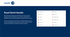 Desktop Screenshot of gazellebikes.com